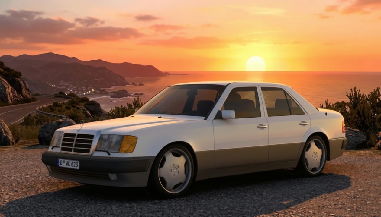 Mercedes Benz 250D W124 1998 1.8 1.61x