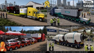 DOLL SPECIAL TRANSPORT TRAILERS v5.0 ATS 1.60-1.61.x 5.0 thumbnail 3