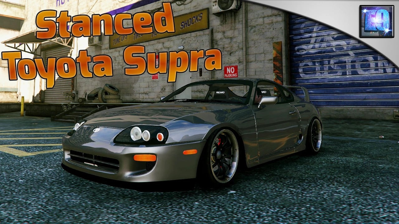 Stanced Toyota Supra Drift Handling mod