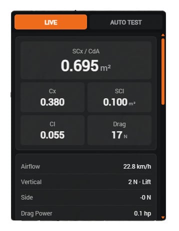 AeroBench - Aerodynamics Test