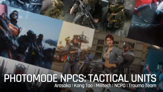 Photomode NPCs - Tactical Units