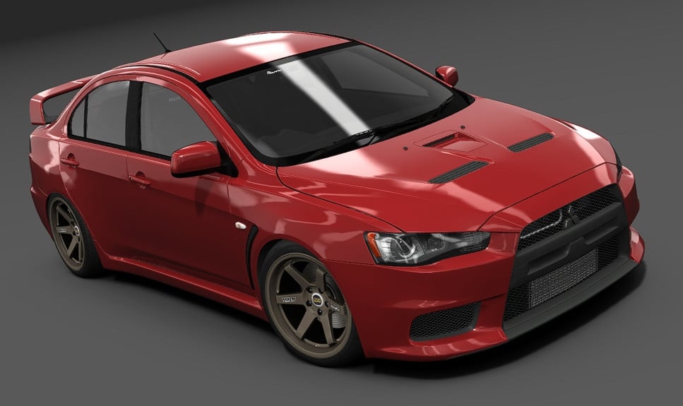 Mitsubishi Lancer  Evolution X  Tuned