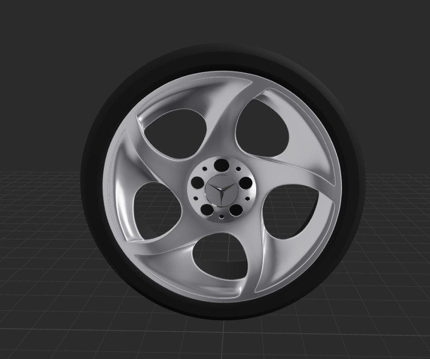 [CHEAP!] 19x8 Mercedes Alphard Rims mod