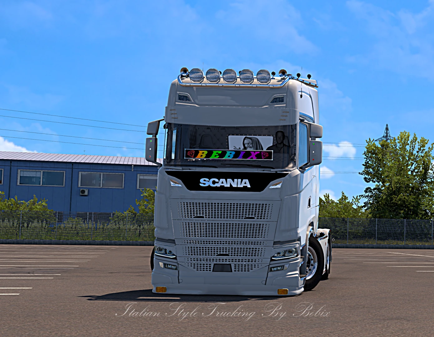 Tuning Mega Mod Italian Scania 2016 SCS 2.2