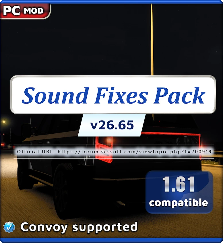 Sound Fixes Pack v26.65