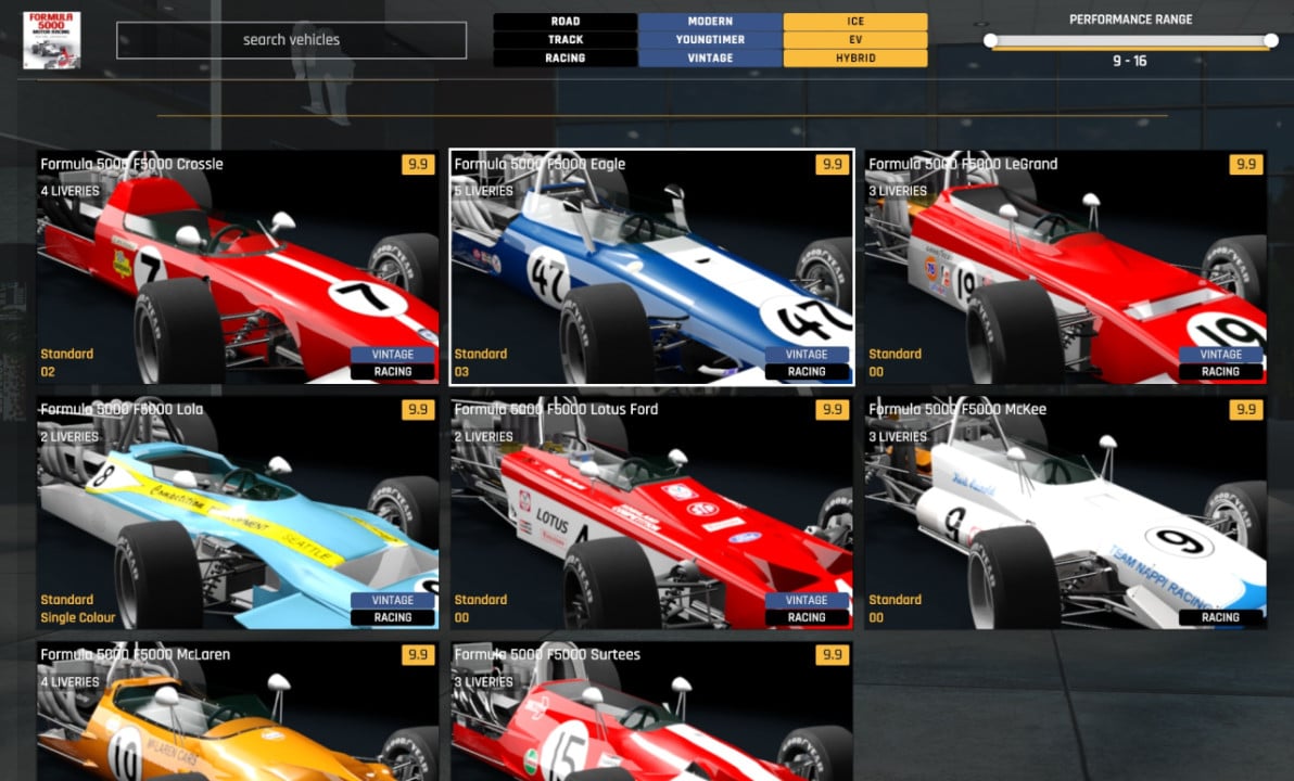 Formula 5000