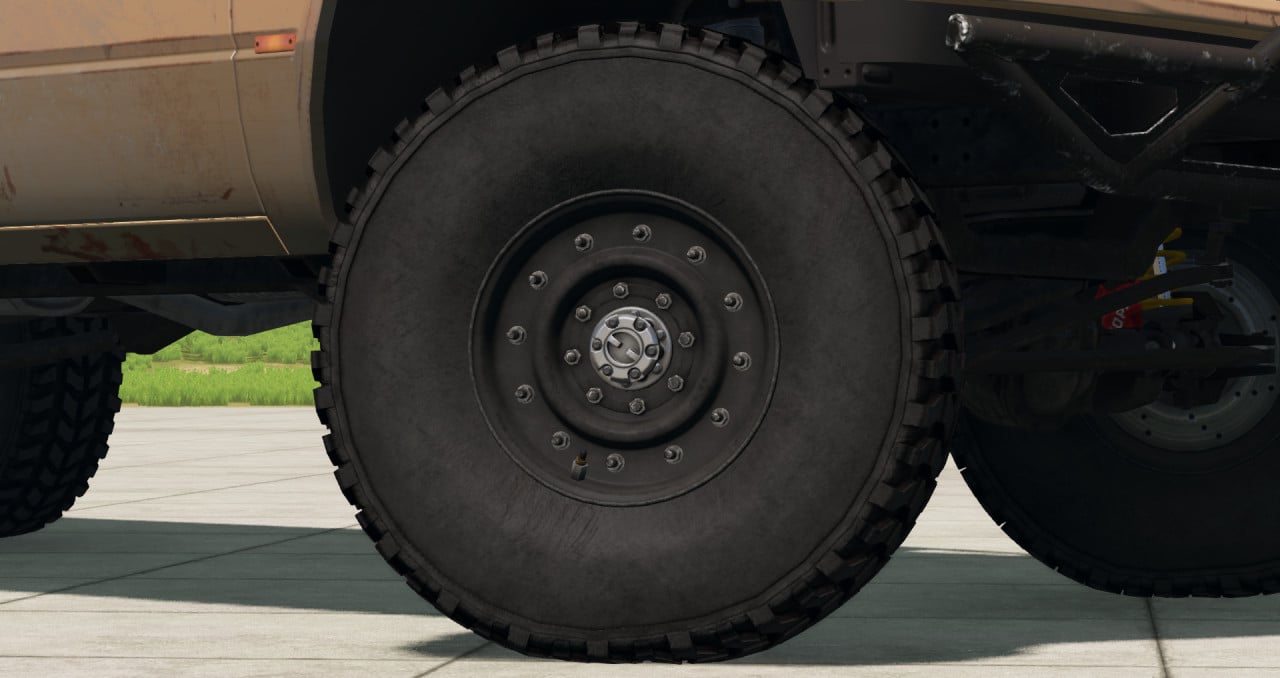 CNVY HMMWV Wheels