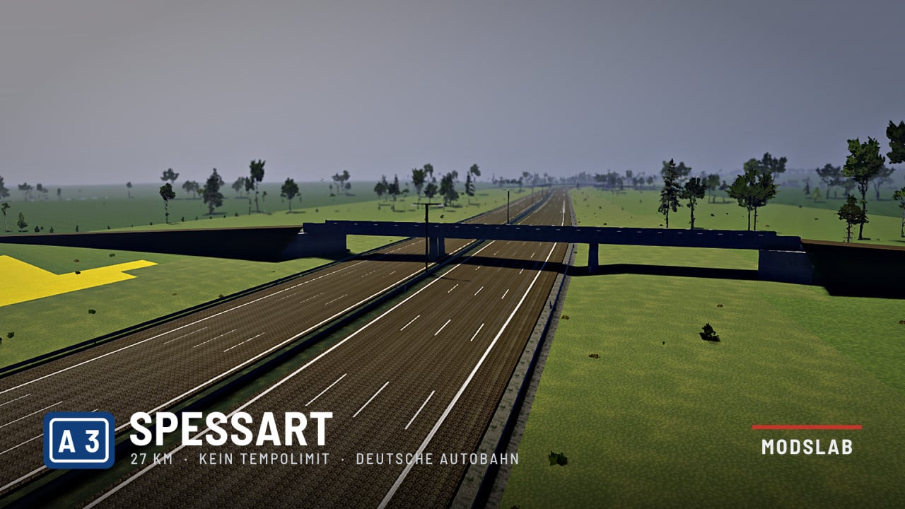 Modslab's German Autobahn - A3 Spessart