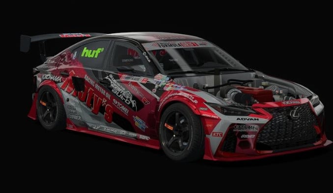 Lexus IS500 Kazama 2JZ FDJ Drift HenTaiMU