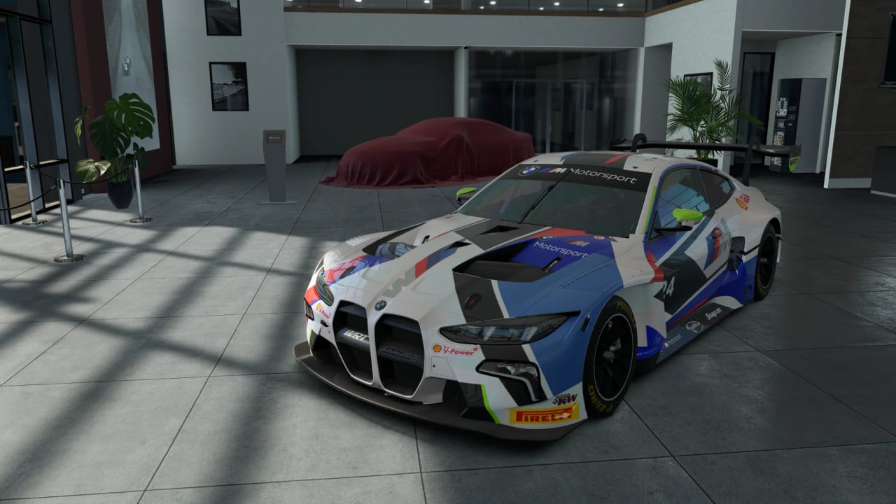 BMW M4  team WRT a Kyalami 2023.