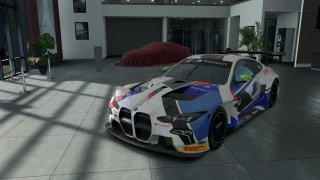 BMW M4  team WRT a Kyalami 2023.