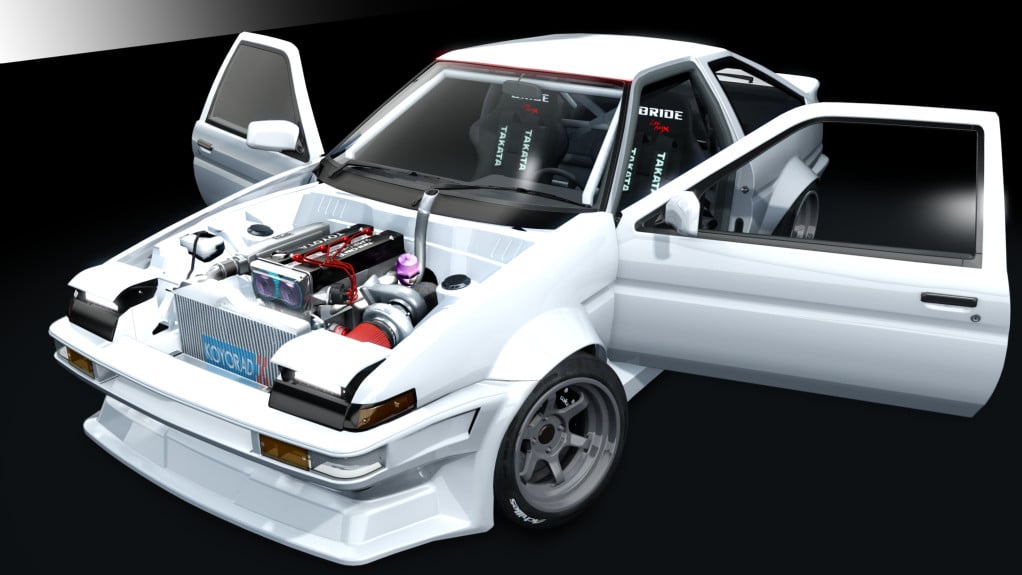 Toyota AE86 ATDT 4AGE TURBO Kas1