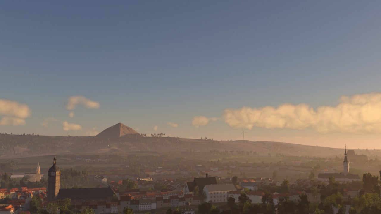 German Countryside and City Sangerhausen