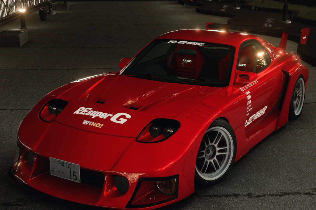 Mazda RX-7 FD3S Spirit R LB-Silhouette