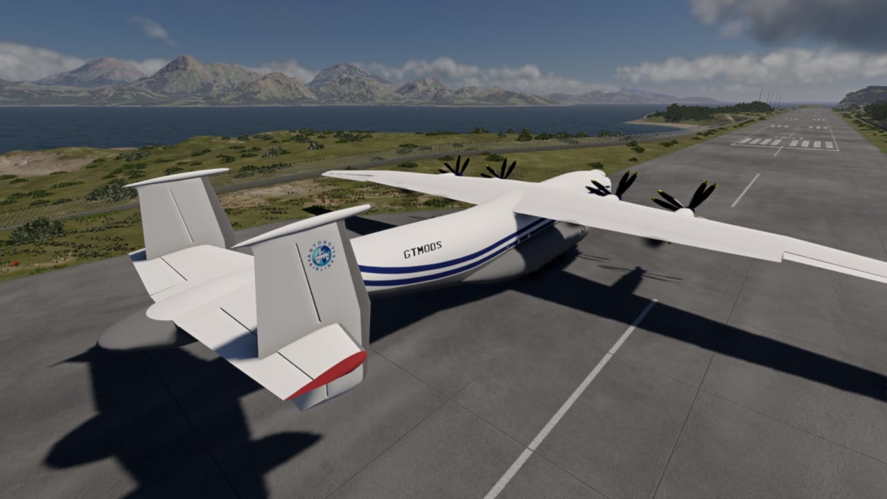 Antonov An22 Plane
