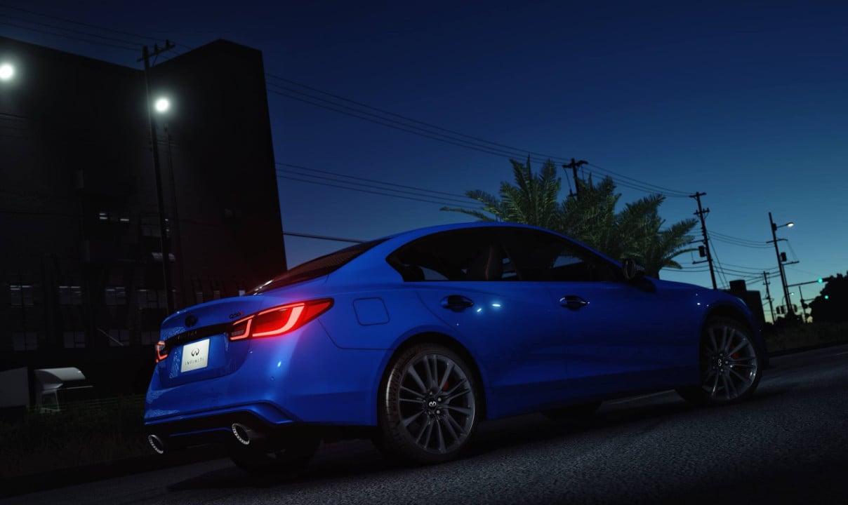 Infiniti Q50 Red Sport 400