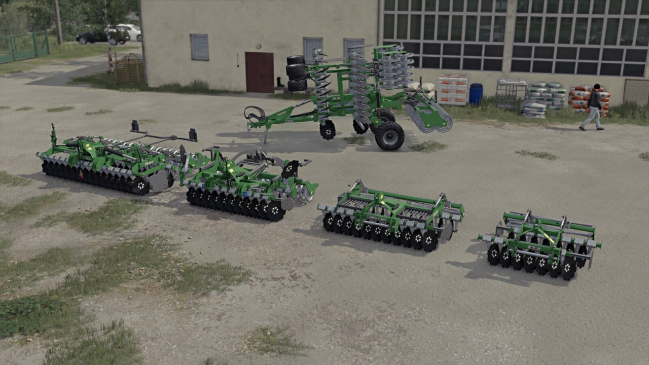 Tolmet Disc Harrows Pack