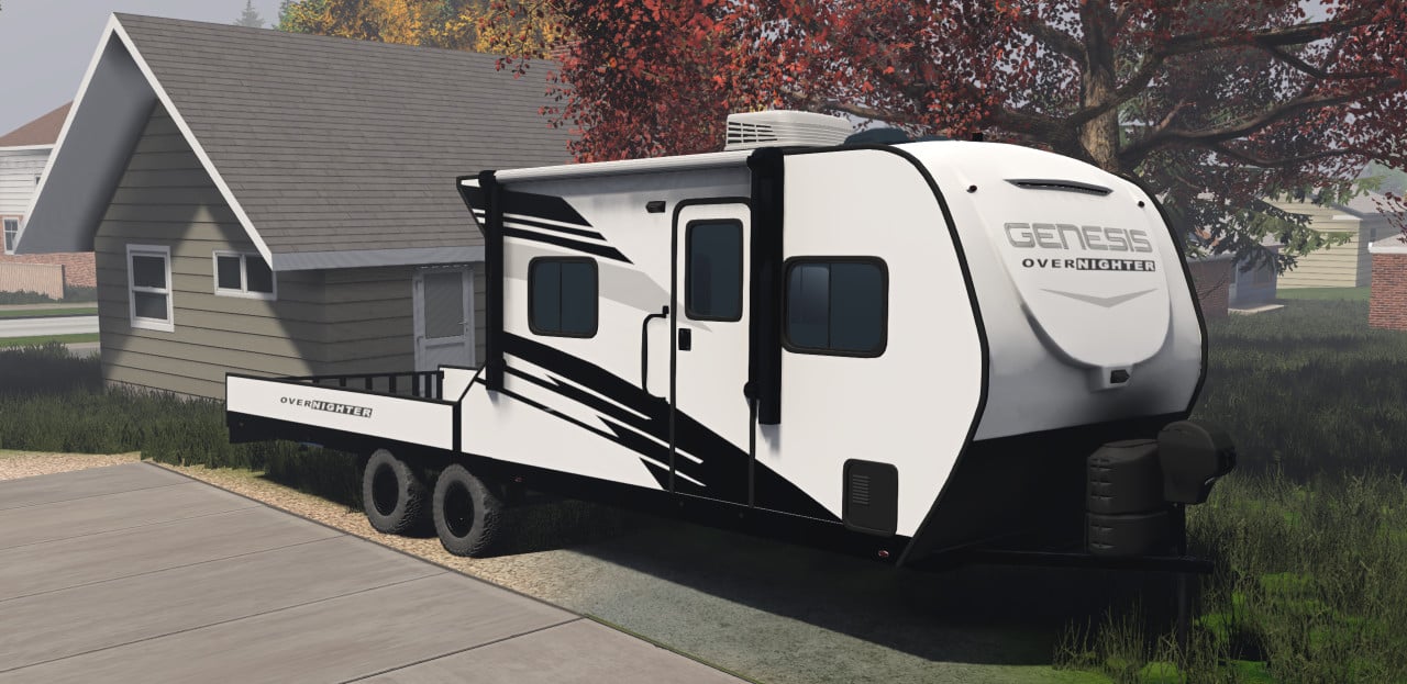 Genesis Supreme Toy Hauler Camper