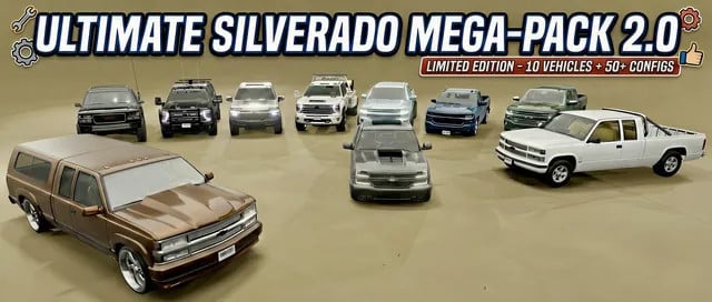 Ultimate Chevrolet Silverado Mega Pack