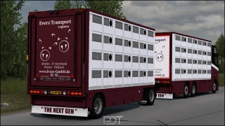 Scania S500 "Evers Transport" + Trailer v13.0 thumbnail 6
