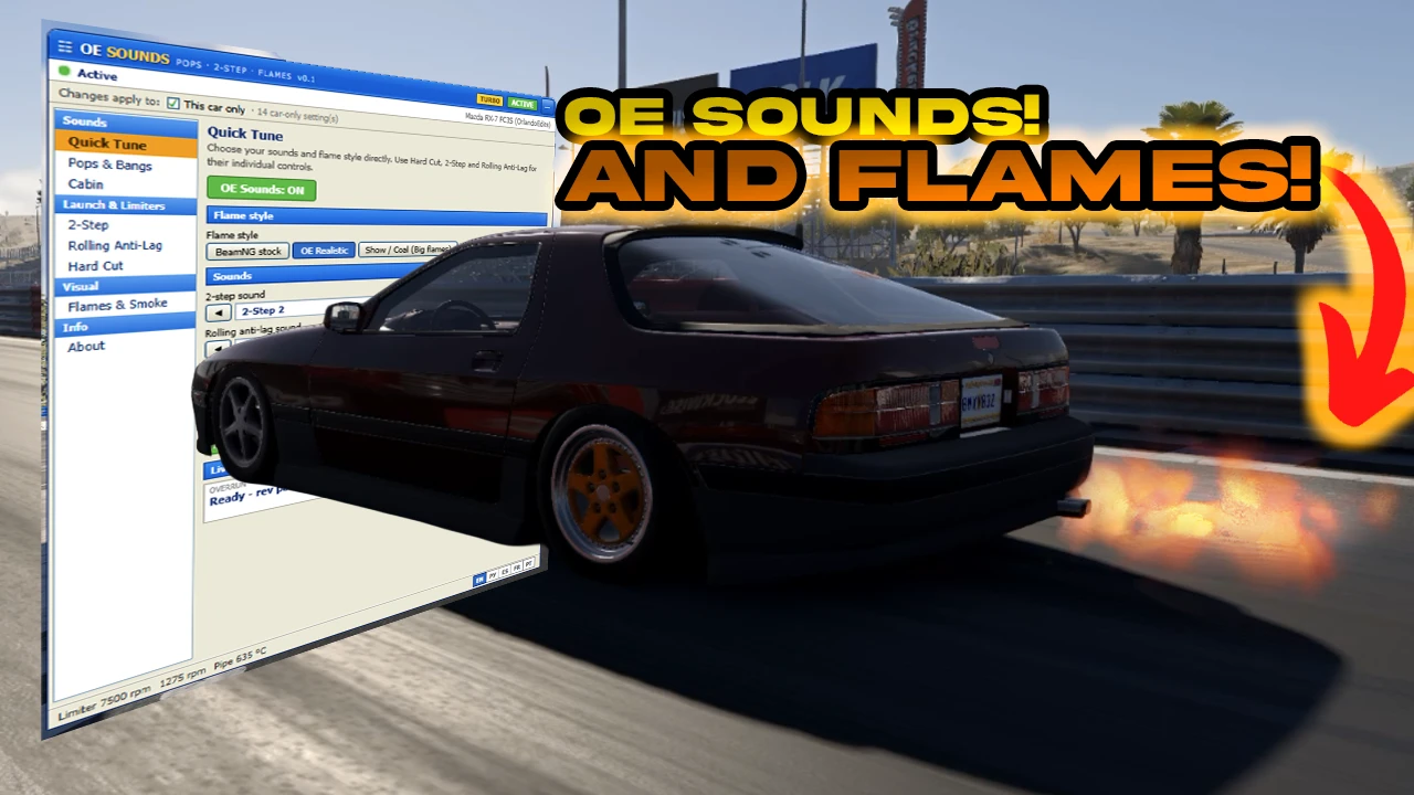 OE Sounds - Custom sounds and Flames!
