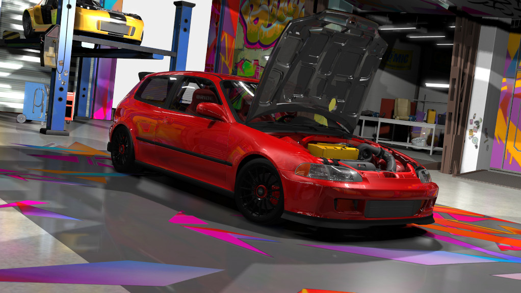 Honda Civic EG6 K20 Turbo HBA