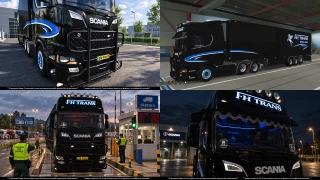 SCANIA NG R580 FH TRANS v2.0 ETS2 1.60-1.61.x 2.0 thumbnail 3