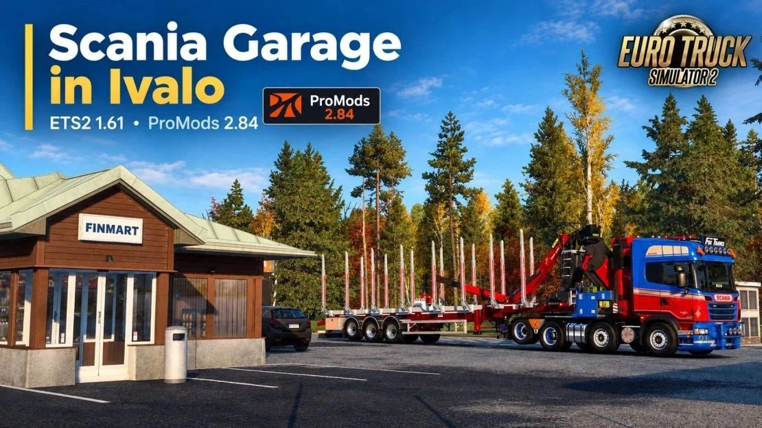 Scania Garage in Ivalo v1.0