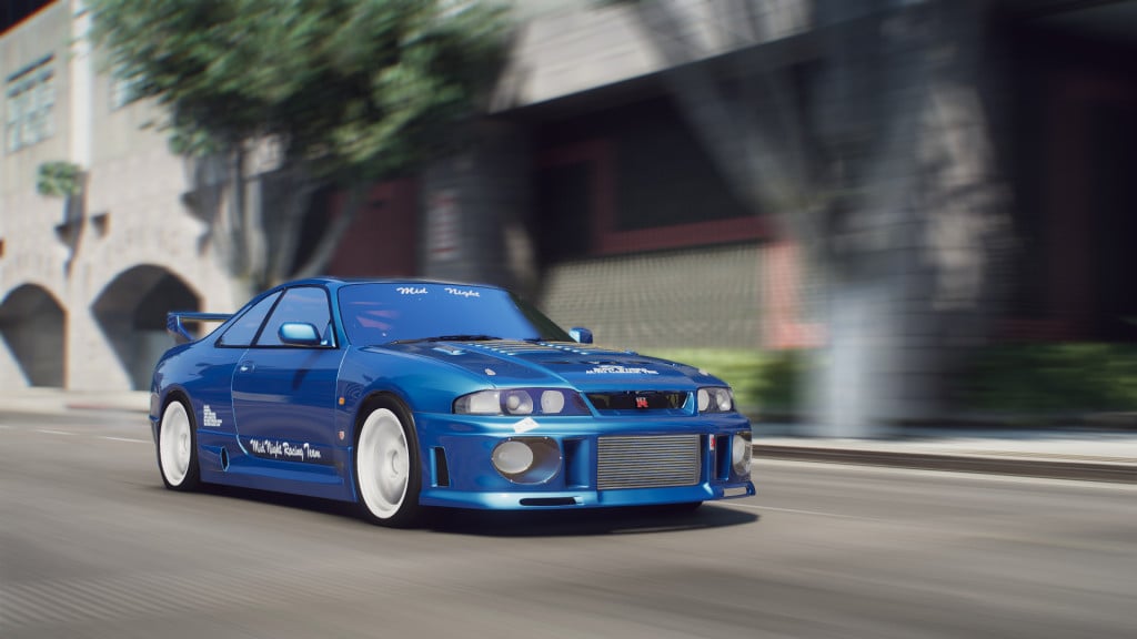 1997 Nissan Skyline GT-R R33 V-Spec AUTO GARAGE TBK MidNight Racing