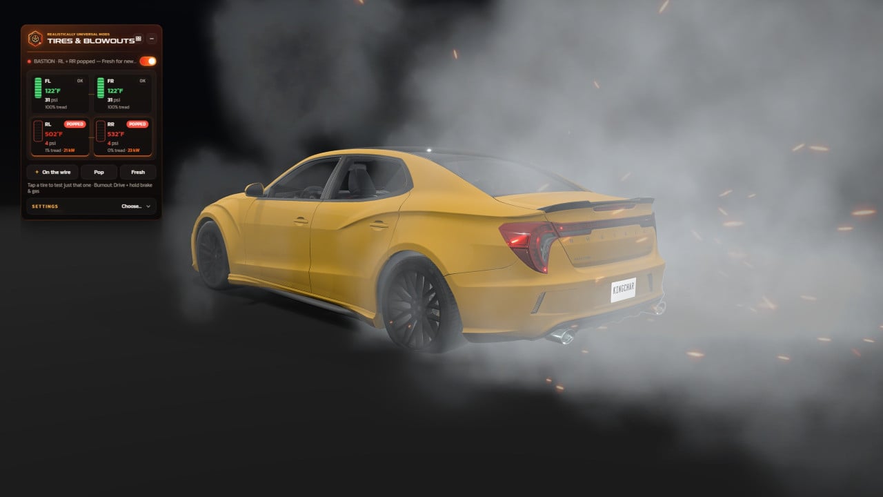 Realistical Tire Mod