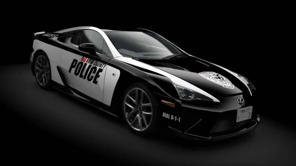 Lexus LFA Police