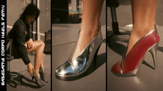 Basegame Tall Corpo High Heels - FemV - ArchiveXL