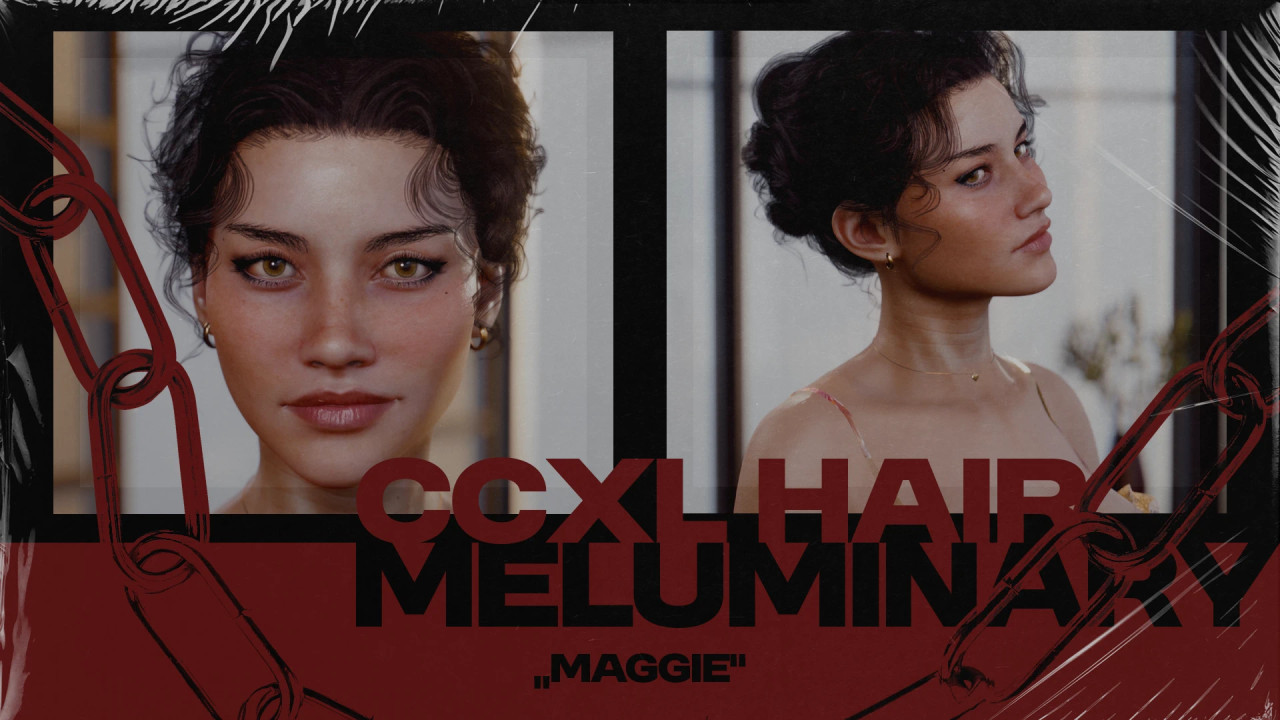 MAGGIE CURLY BUN - CCXL HAIR