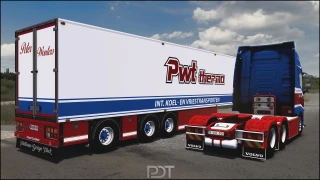 Volvo FH12 "PWT Thermo" + Trailer v14.0 thumbnail 3