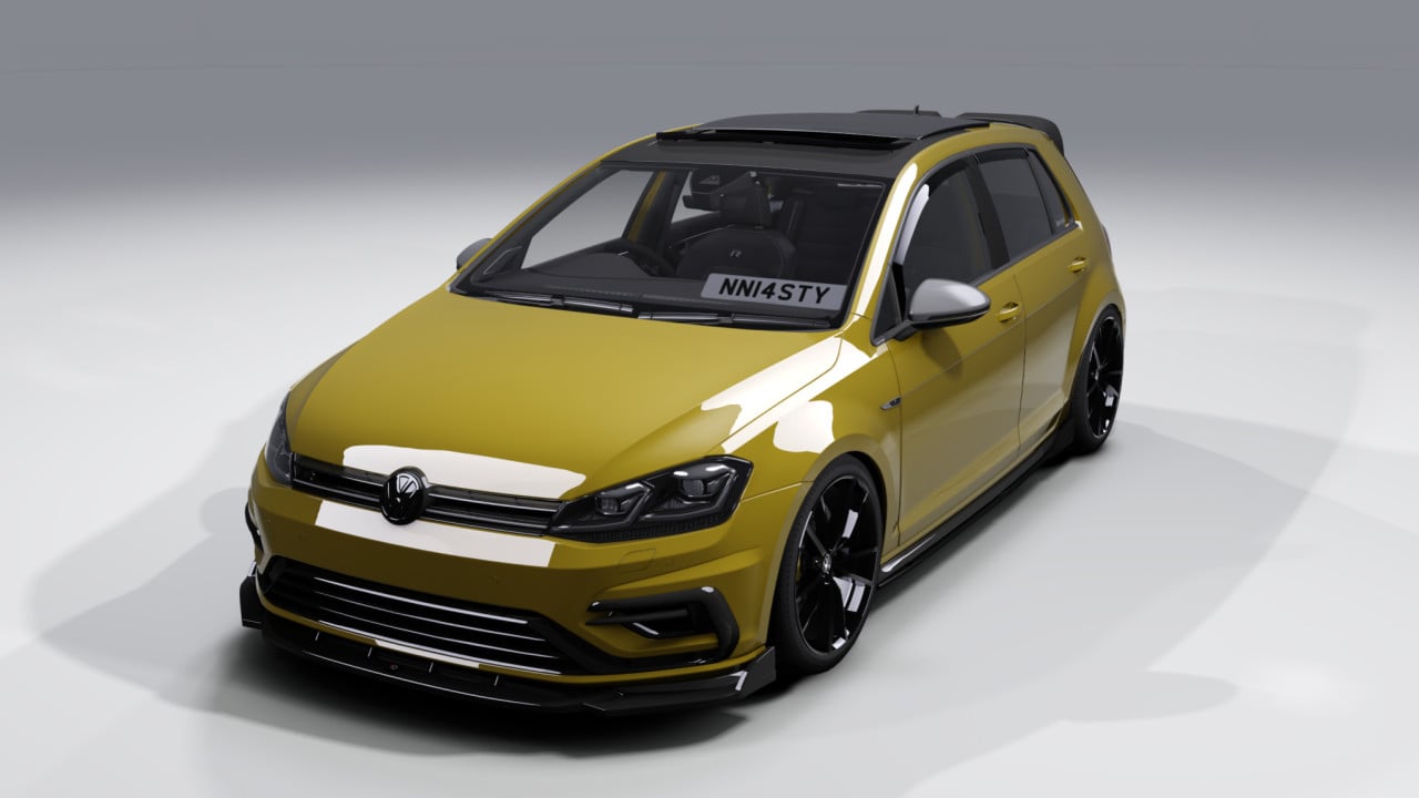 VW Golf R 7.5 UKSM