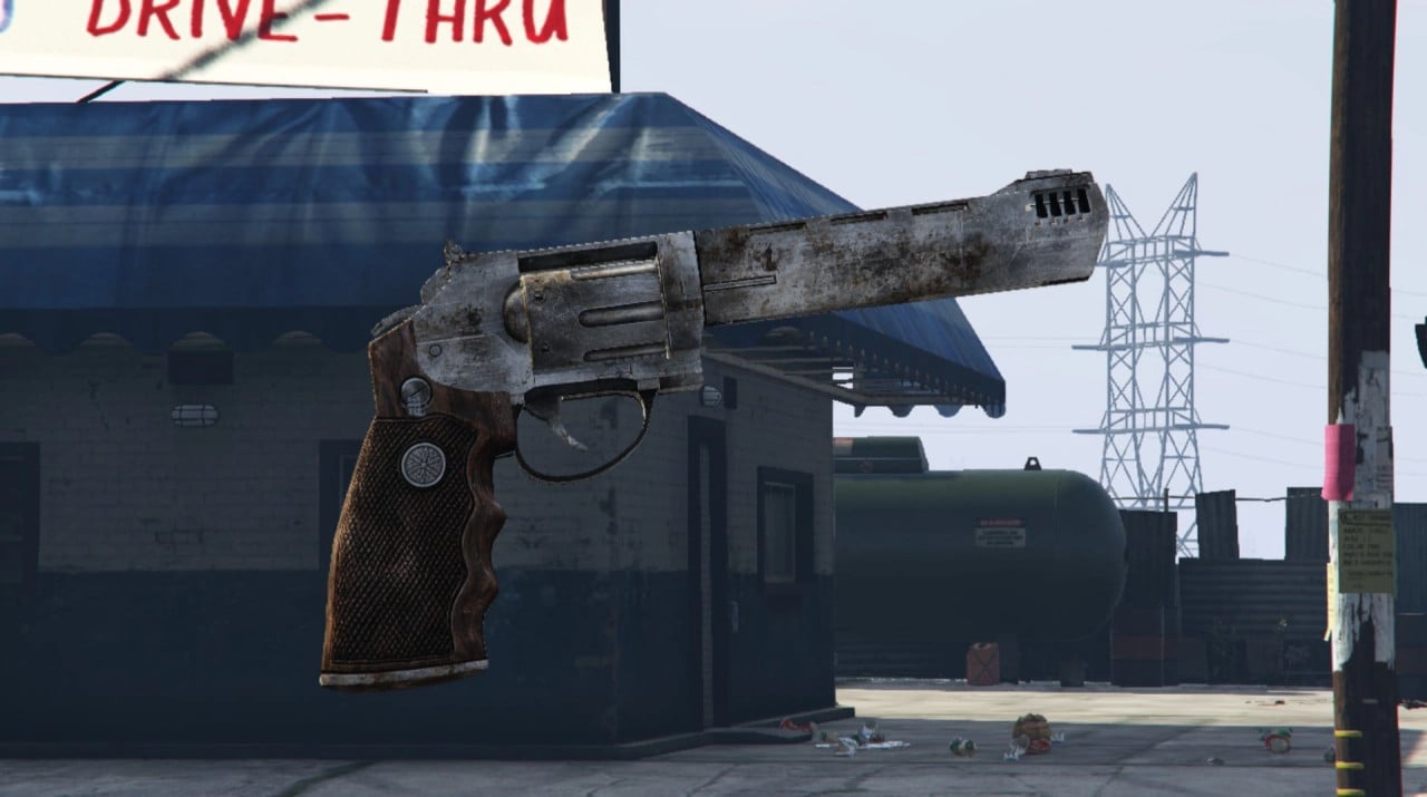 Rick Grimes Inspired Heavy Revolver Retexture