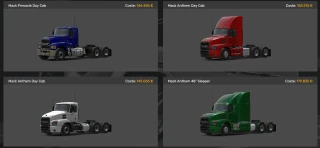 Mack fleet for ETS2 1.61 1.00 thumbnail 6