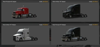 Mack fleet for ETS2 1.61 1.00 thumbnail 5