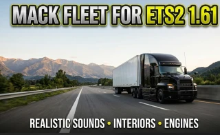 Mack fleet for ETS2 1.61 1.00 thumbnail 2