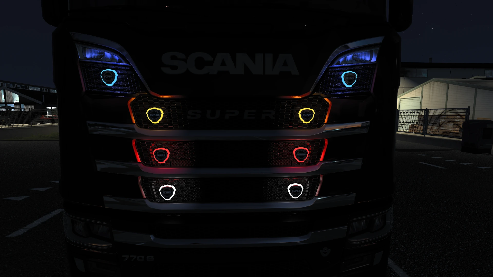 Scania SR Luminated Badges 2.0