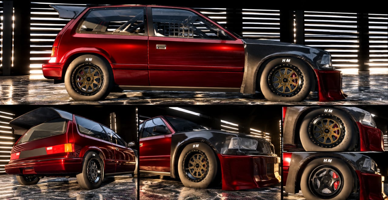 HM FWD Drag Wheel Pack