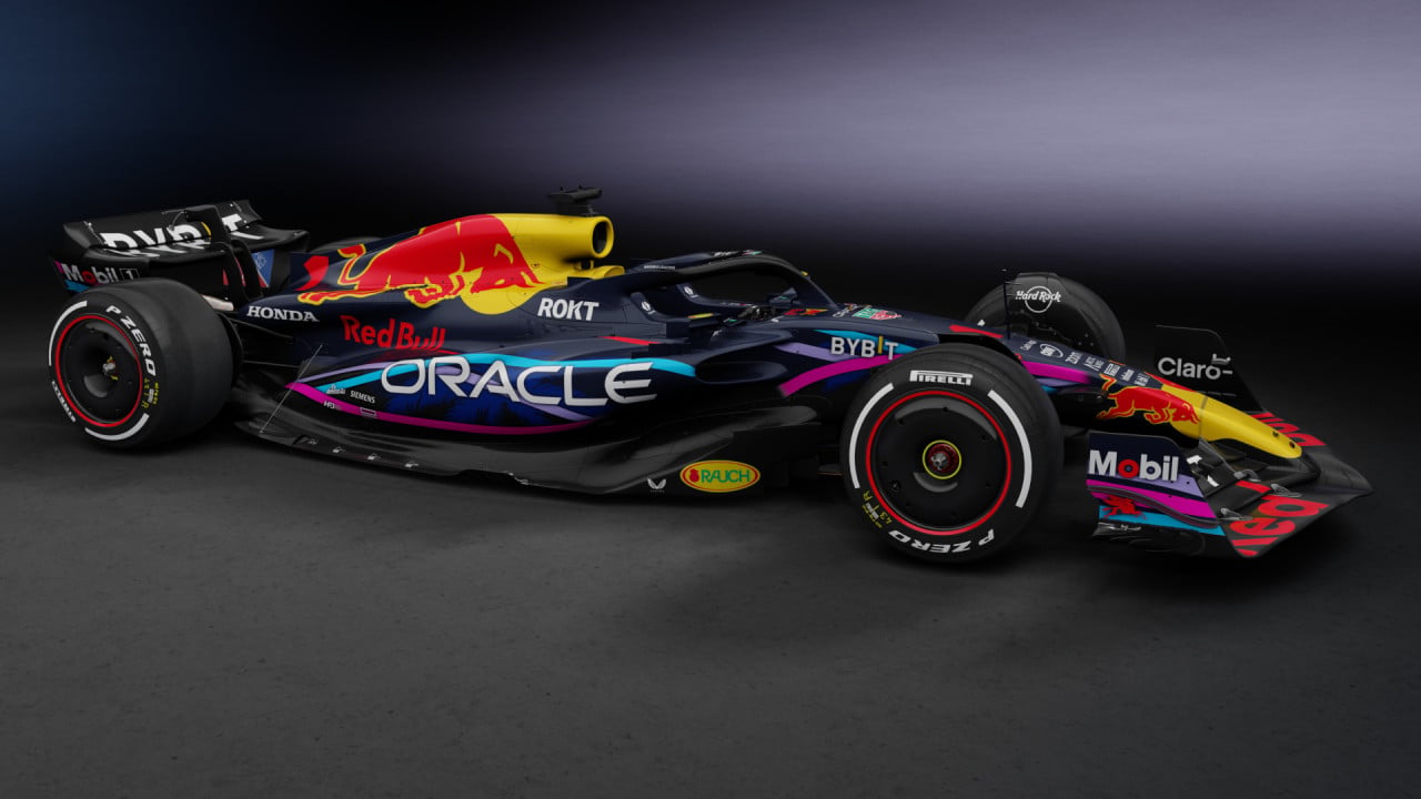 RSS Formula Hybrid 2023 Red Bull RB19 Miami Livery