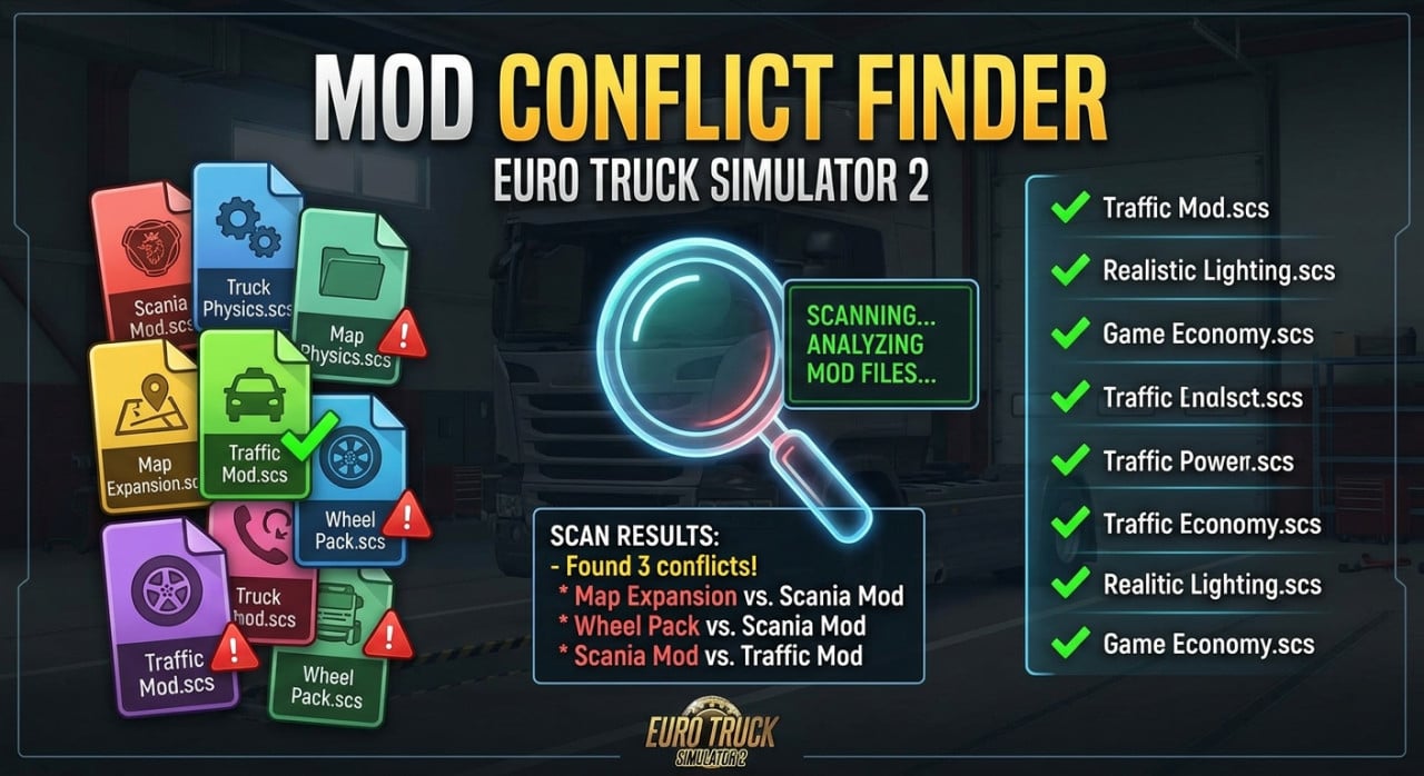 Mod Conflication Finder