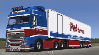 Volvo FH12 "PWT Thermo" + Trailer v14.0 thumbnail 6