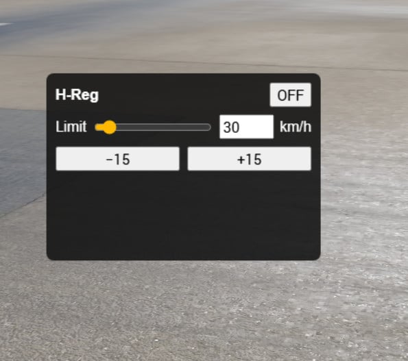 Speed Limiter UI