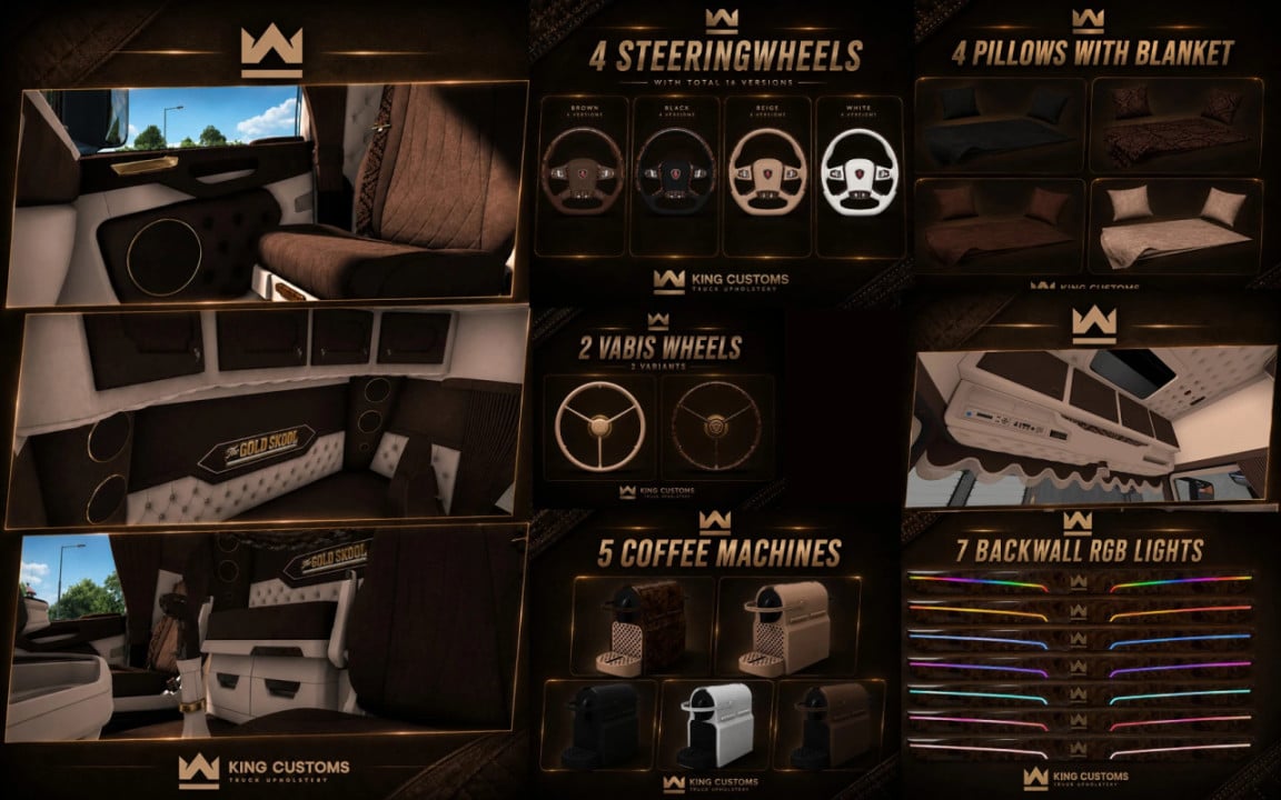 GoldSkool Interior Pack S&R