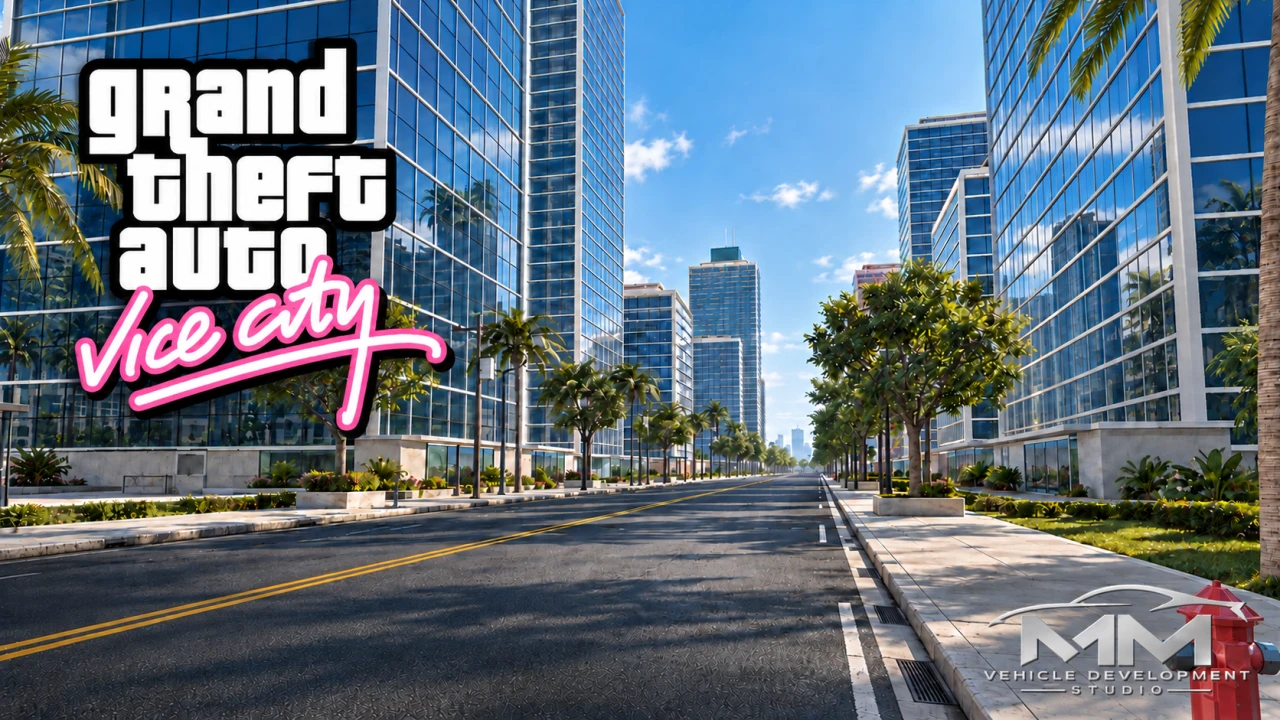 GTA Vice City Map for BeamNG.drive