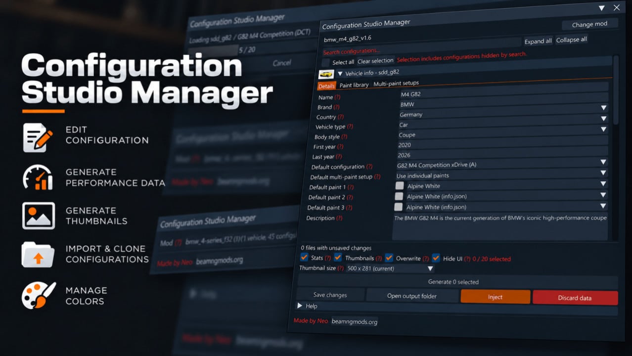 Configuration Studio Manager
