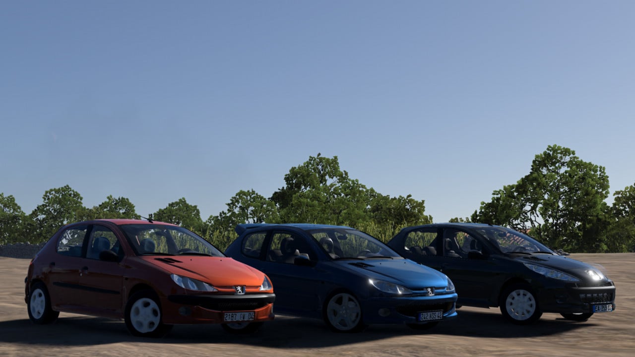 Peugeot 206/206+ Pack Heavily Reworked.