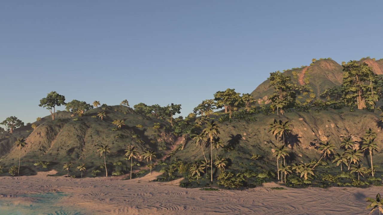 Lonely Tropical Island